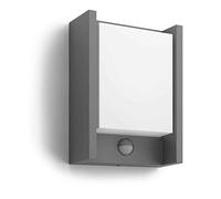 Philips Aplique exterior myGarden Arbour - LED 6 W, sensor de movimiento, aluminio, antracita, IP44