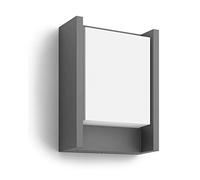 Philips myGarden Arbour - Aplique, iluminación exterior, LED, 6 W, aluminio, luz blanca cálida, IP44, color antracita