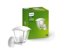 Philips MyGarden Cr plique de exterior sin sensor, empotrado, casquillo gordo E27, bombilla no incluida, 23.5 cm, blanco