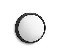 Philips myGarden Eagle - Aplique para exterior, LED, sin sensor de movimiento, luz blanca cálida, 3 W, IP44, diseño clásico, color blanco y negro