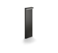 Philips myGarden, farola de pie Bustan, 9W, iluminación exterior, color antracita, metal, IP44, ideal para terraza y jardín, clase II