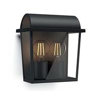 Philips myGarden Harvest - Aplique de Exterior, Casquillo E27, 24 W, Aluminio, Color Negro, Diseñado para Jardines y Patios, 12.70 x 20.80 x 22.90 cm