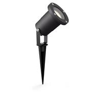 Philips myGarden: Lámparas de jardín empotradas o tipo pico, modelo Puled, 4,6 W, casquillo GU10, iluminación exterior tipo poste, color , materiales: aluminio, vidrio, grado de protección IP44, ideal