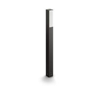 Philips myGarden - Luminaria LED de columna para exteriores, altura 77 cm, 4000 K, 9 W, antracita 915005378902
