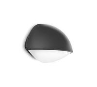 Philips myGarden - Luminaria LED de pared para exteriores 12x18 cm, 2700 K, 3 W, antracita 915004499501