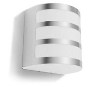 Philips myGarden - Luminaria LED de pared para exteriores 13x12 cm, 2700 K, 3 W, acero inoxidable 915004988801
