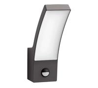 Philips myGarden - Luminaria LED de pared para exteriores 24x8 cm, 4000 K, 12 W, con sensor, antracita 929003188801