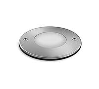 Philips MyGarden Moss - Foco empotrable LED, LED integrado, iluminación exterior, 3 W, acero inoxidable