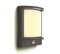 Philips Aplique LED exterior myGarden Samondra – sensor de movimiento, 12 W, 2700 K, antracita