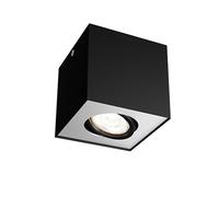 Philips myLiving Foco 5049130P0 - Punto de luz con 1 bombilla LED, 4.5 W, 500 lm, color negro