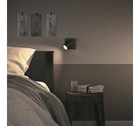 Philips myLiving Kosipo foco GU10 negro 1 luz