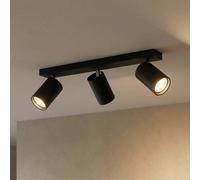 Philips myLiving Kosipo foco GU10 negro 3 luces