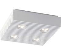 Philips myLiving, lámpara de techo, modelo 690673116, 4 bombillas, tecnología LED, 2700 K, grado de protección IP20, color blanco