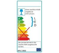 Philips MyLiving LED Proyector Byrl SceneSwitch Negro De Metal, Cálido