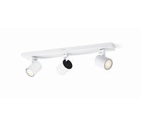 Philips myLiving Runner - Foco de interior con 3 luces LED, 690 lúmenes, color blanco