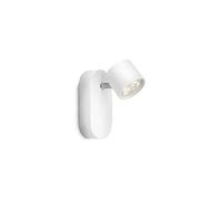 Philips myLiving Star - Foco de pared, iluminación interior, LED, aluminio, color blanco