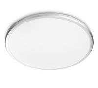 Philips myLiving Twirl - Plafón, LED, iluminación interior, 17 W, luz blanca cálida, color gris