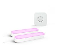 Philips Pack: Barras Led Hue Play Blancas (x2un) + Hue Bridge