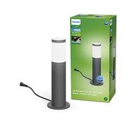 Philips - Pedestal de exterior Philips Utrecht 6W Luz Neutra 4000k, protección IP44, compatible con sistema Gardenlink