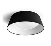 Philips - Plafón Philips DAWN, lámpara LED de techo funcional, color negro, luz blanca, 30K - 14W