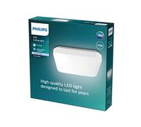 Philips - Plafón Philips MAUVE, lámpara LED de techo funcional, color blanco, luz blanca fría, 40K - 17W
