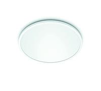 Philips - Plafón Philips Superslim, lámpara LED de techo funcional, color blanco, luz blanca cálida regulable, 27K - 15W