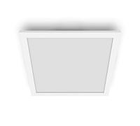 Philips - Plafón Philips Tuch Ceiling, lámpara LED de techo funcional, color blanco, luz blanca cálida regulable, 27K - 12W