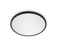 Philips Plafón Redondo Valen Negro ø421 x 24 mm
