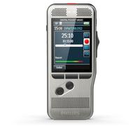 Philips PocketMemo Grabadora de Voz DPM7200/02, Interruptor Deslizante (Phi.), Dos micrófonos, Software SpeechExec Basic Dictate (suscripción de 2 años incluida)