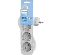 Philips regleta chp2134g/10 - regleta 3 tomas de corriente, cable 1.5