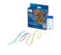 Philips Smart Lighting Guirnalda de Luces de Colores, 10 m | RGBIC, Efectos Multicolor, Smart LED, USB-C, Iluminación Ambiente, Sincroniza con Música, Connected by WiZ, Hogar Inteligente
