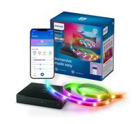 Philips Smart Lighting HDMI Sync Box with TV Backlight, RGBIC LED Strip for 40-50" TV, Sync with Movies, Music, HDMI 2.0, 4K at 60Hz, Connected by WiZ, Requires External Video Source