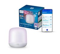 Philips Smart Lighting Lámpara de Sobremesa Hero, Todo Color, Luz Regulable Blanca Cálida a Fría, Control Táctil, Connected by WiZ, Sincronización de Música, Alexa, Google Home, Apple Home