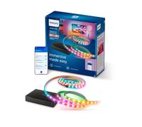 Philips Smart Lighting Sync Box HDMI 2.1 8K, Retroiluminación TV 75"-85", Tira LED RGBIC, Actualización Ultrarrápida, Luz Personalizable, Fácil de Instalar, TV, Cine, Juegos, Requiere Entrada HDMI
