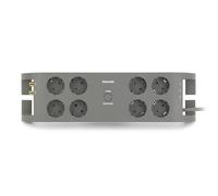 PHILIPS SPN5085B/10 Barra Enchufes Gris Con Protección Sobretensión Infantil