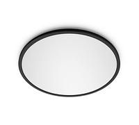 Philips Plafón Superslim LED de techo blanco, luz blanca cálida regulable 27K, 15W