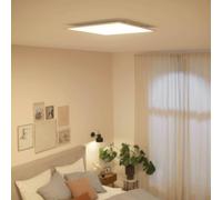 Philips - Plafón Philips Tuch Ceiling, lámpara LED de techo funcional, color blanco, luz blanca cálida regulable, 27K - 36W