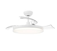 Philips Ventilador de techo Tynl 4232+35W con luz Blanco 106 cm CCT regulable
