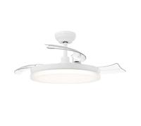 Philips Ventilador de techo Tynl 4232+35W con luz Blanco 106 cm CCT regulable