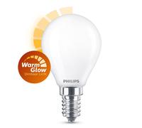 Philips WarmGlow bombilla LED E14 esmerilada regulable 3,4 W (equivalente a 40 W)