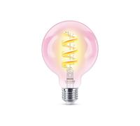 Philips WiZ Smart WiFi Filamento Transparente G95 E27 6.3W 470Lm RGB Mundo Mágico