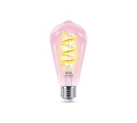 Philips WiZ Smart WiFi Filamento Transparente ST64 E27 6.3W 470Lm RGB Mundo Mágico