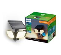 Philips Zyren Luz de Seguridad Solar Negra 24,5 W 3000 K