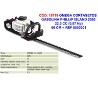 PHILLIPISLAND Cortasetos a gasolina 2360 22,5cc 60cm