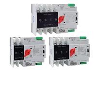 PHNOITPQ Circuit Breaker W2R-2P/3P/4P 16A 32A 63A 80A 100A 125A 220V ATS Automatic Transfer Switch Electric Selector Switch Double Section Switch(100a,1)