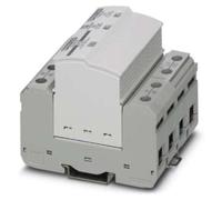 Phoenix Contact 2905466: Combinación de pararrayos y limitador de sobretensiones, tipo 1+2 / FLT-SEC-T1+T2-1S-350/25-FM, grado de protección IP20 (2905466)
