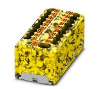 Phoenix Contact Bloque de distribución de 19 pines, 14 AWG, 17,5 A/450 V, 2,5 mm², poliamida, IP20, paquete de 20 unidades