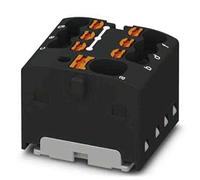 Phoenix Contact Bloque de distribución de 7 pines, 14 AWG, 17,5 A/450 V, 2,5 mm², poliamida, IP20, paquete de 20 unidades
