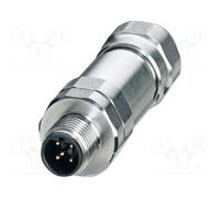 PHOENIX CONTACT Conector M12 5 pines recto dorado IP67
