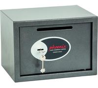 Phoenix Tresor: Vela, depósito para velas, apto para uso doméstico y de oficina, modelo SS0802KD, llave